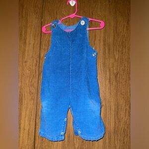 Blue vintage overalls, 12 months